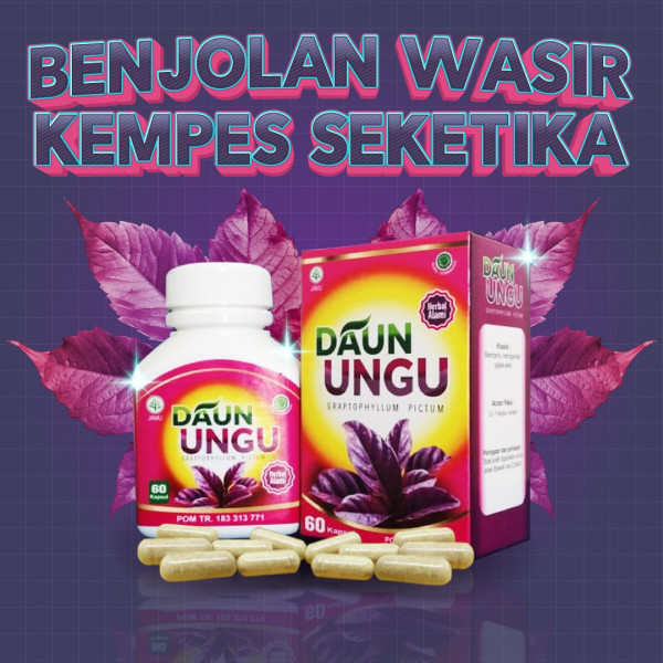 Kapsul Daun Ungu Premium