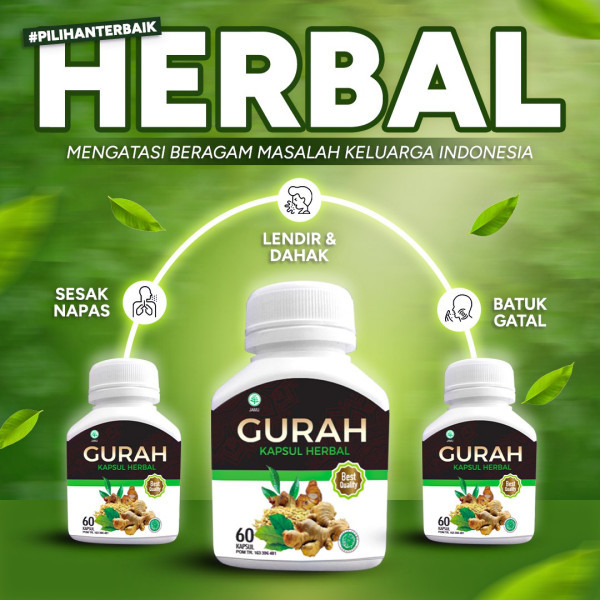 Kapsul Herbal Gurah